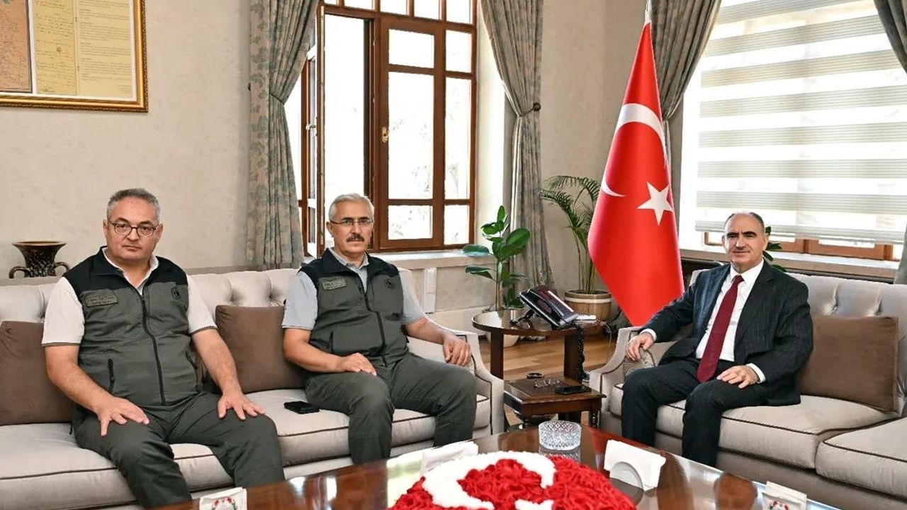 Vali Özkan’dan orman ekiplerine teşekkür