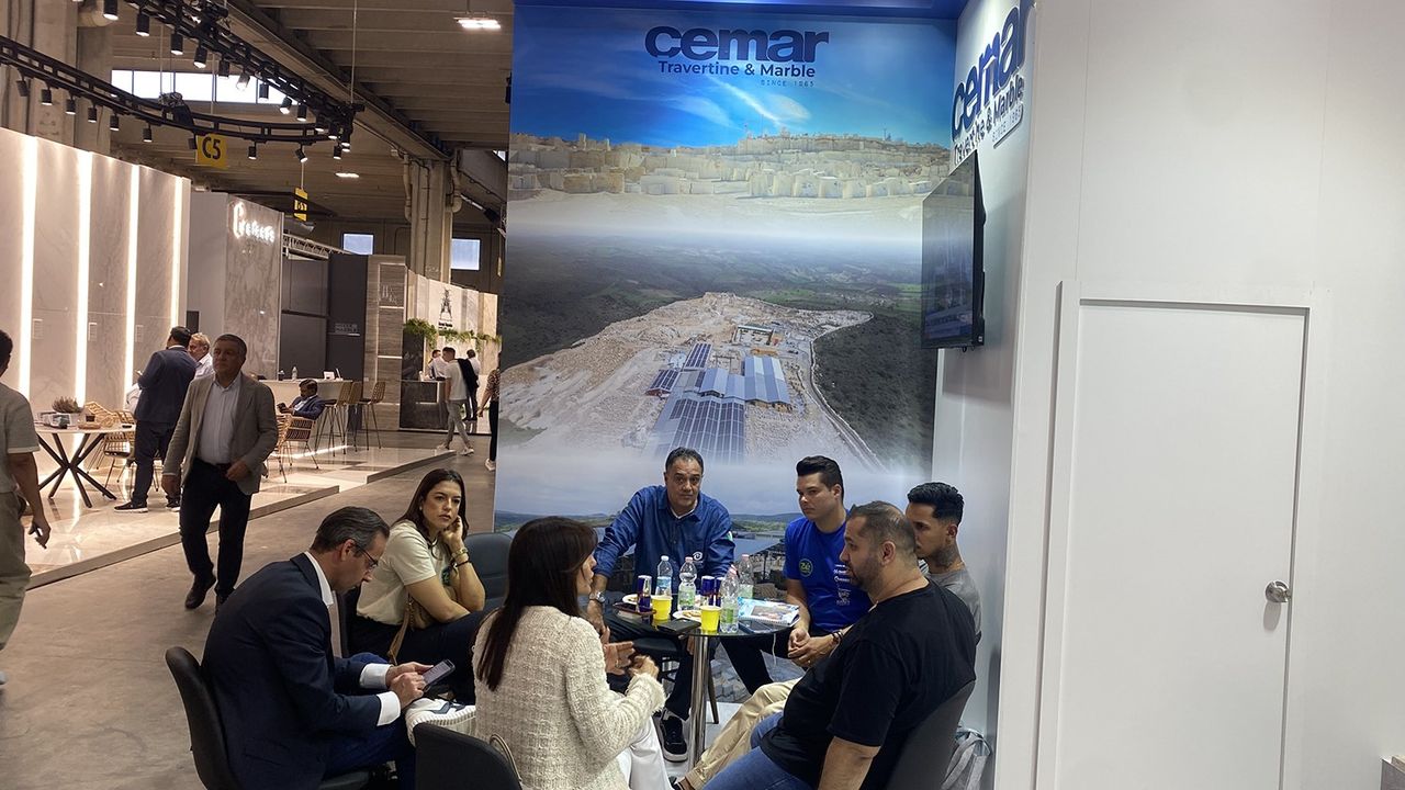 Kula’dan Verona’ya: Cemar Traverten & Mermer’e yoğun ilgi