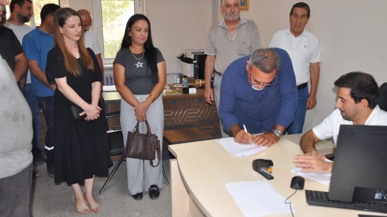 Cemil Kurt mazbatasını aldı