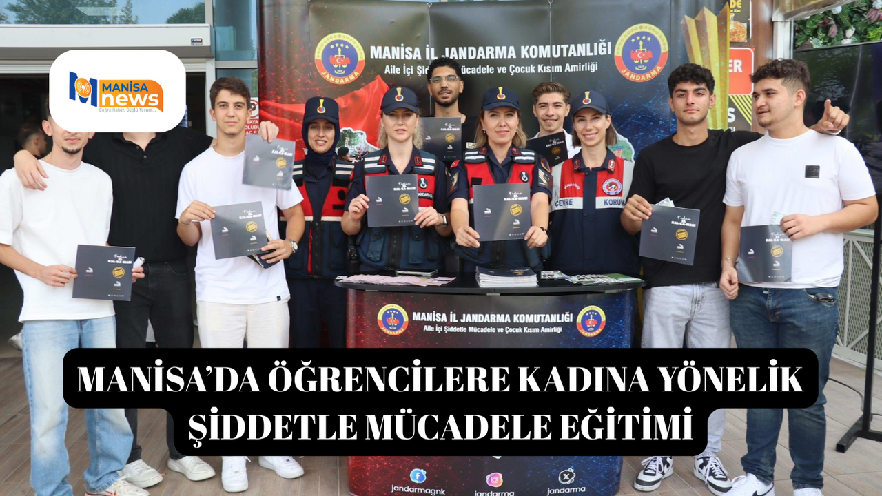 Manisa’da öğrencilere kadına yönelik şiddetle mücadele eğitimi