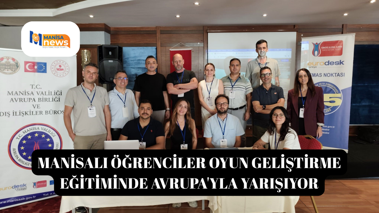 Manisalı öğrenciler oyun geliştirme eğitiminde Avrupa'yla yarışıyor