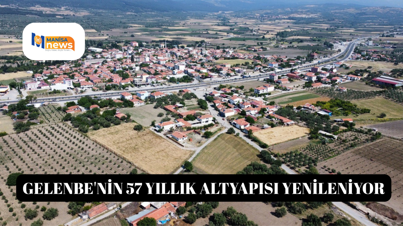 Gelenbe'nin 57 yıllık altyapısı yenileniyor