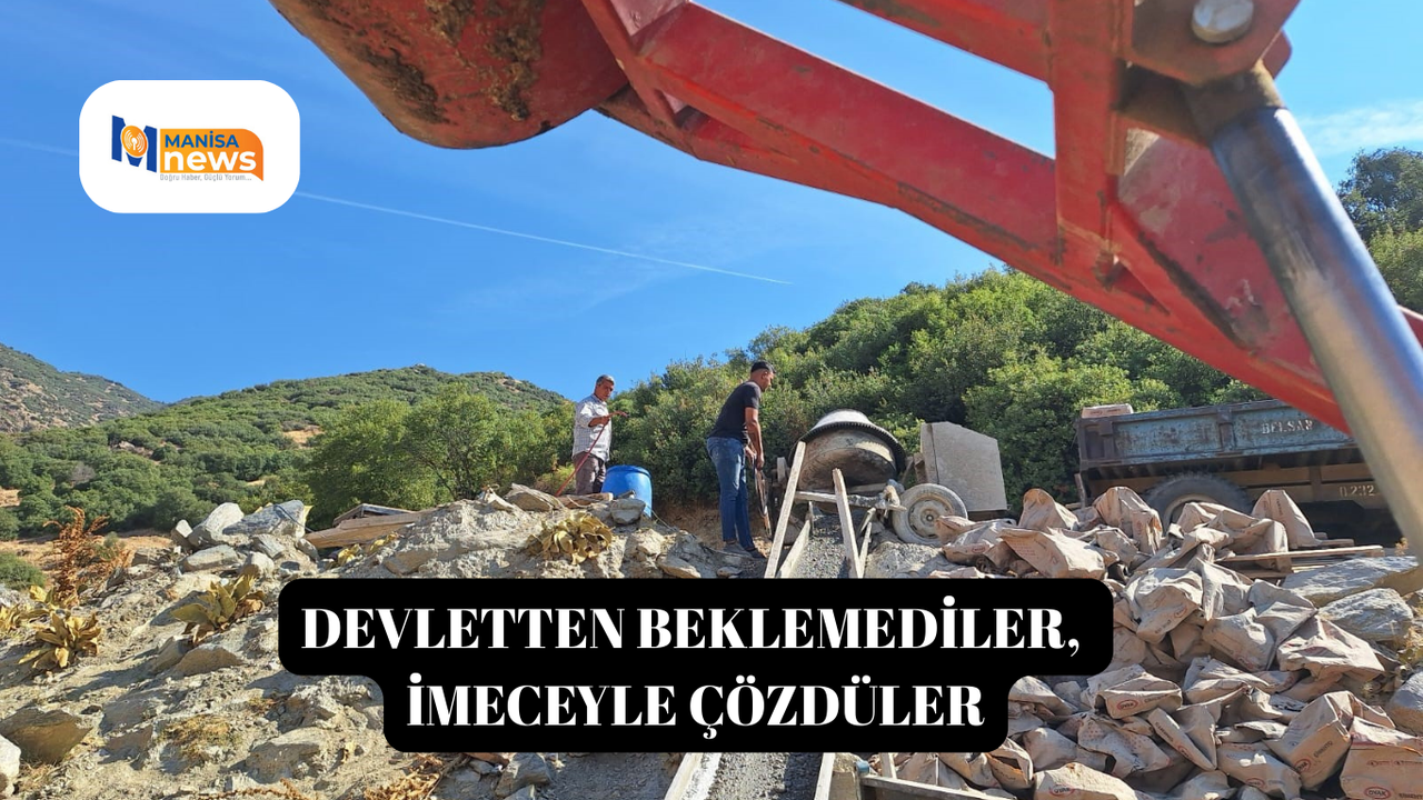 Devletten beklemediler, imeceyle çözdüler