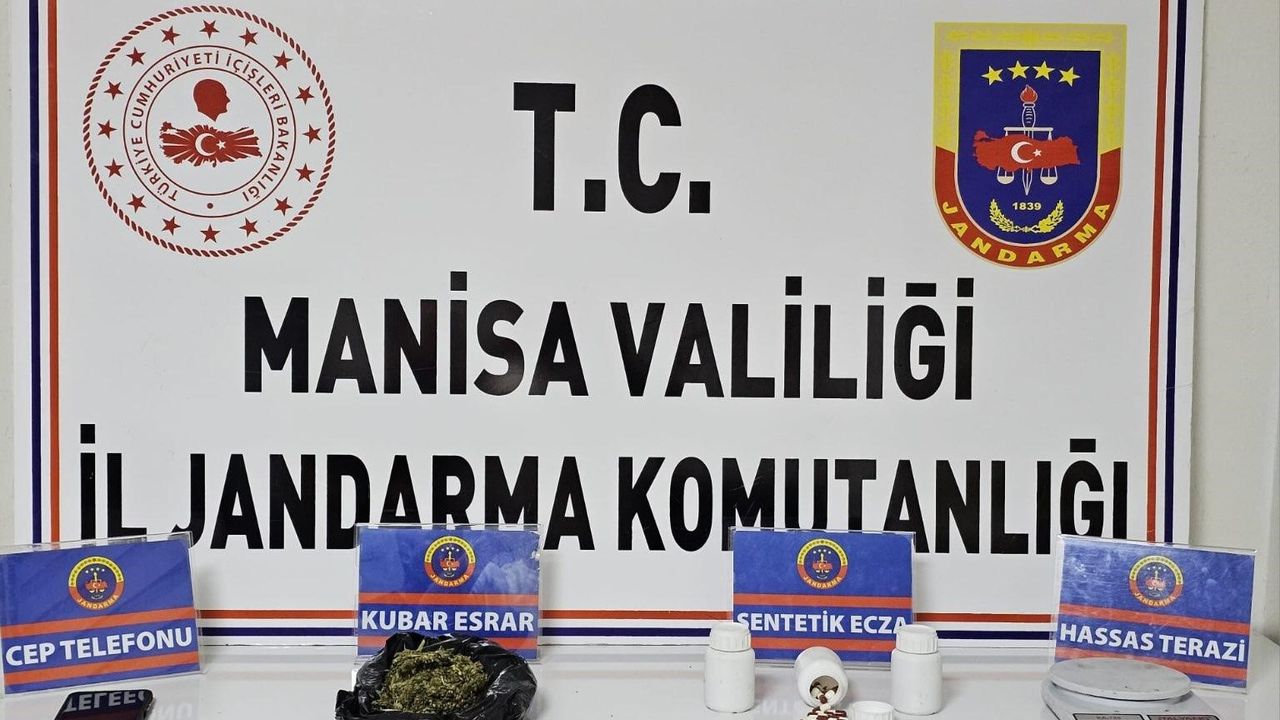 Manisa Jandarmadan zehir tacirine darbe