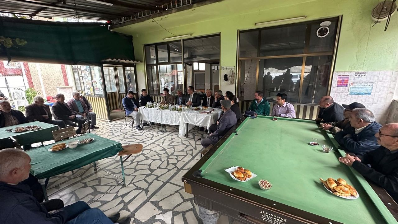 Mevsim şartları Kaymakam Dalak'a engel olmadı