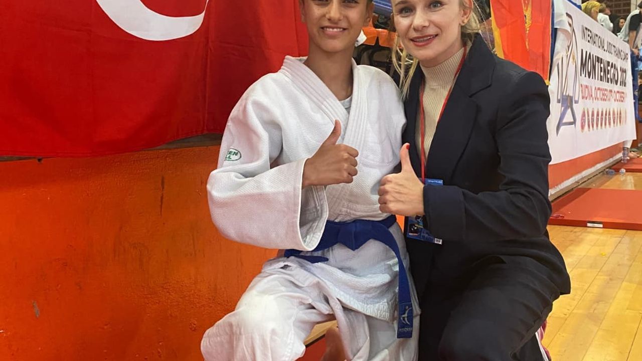 Yunusemreli milli judocu Tekin, Balkan Şampiyonu oldu