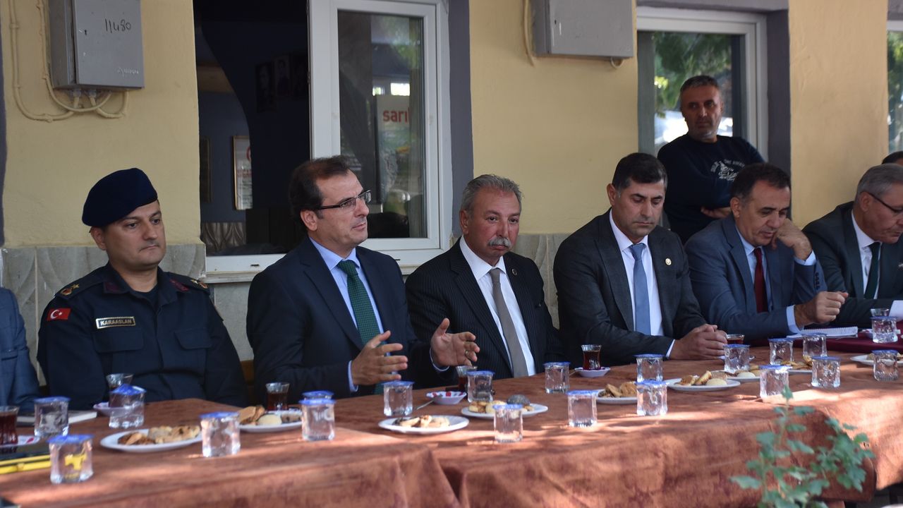 Kaymakam Güldoğan halkın taleplerini yerinde dinledi