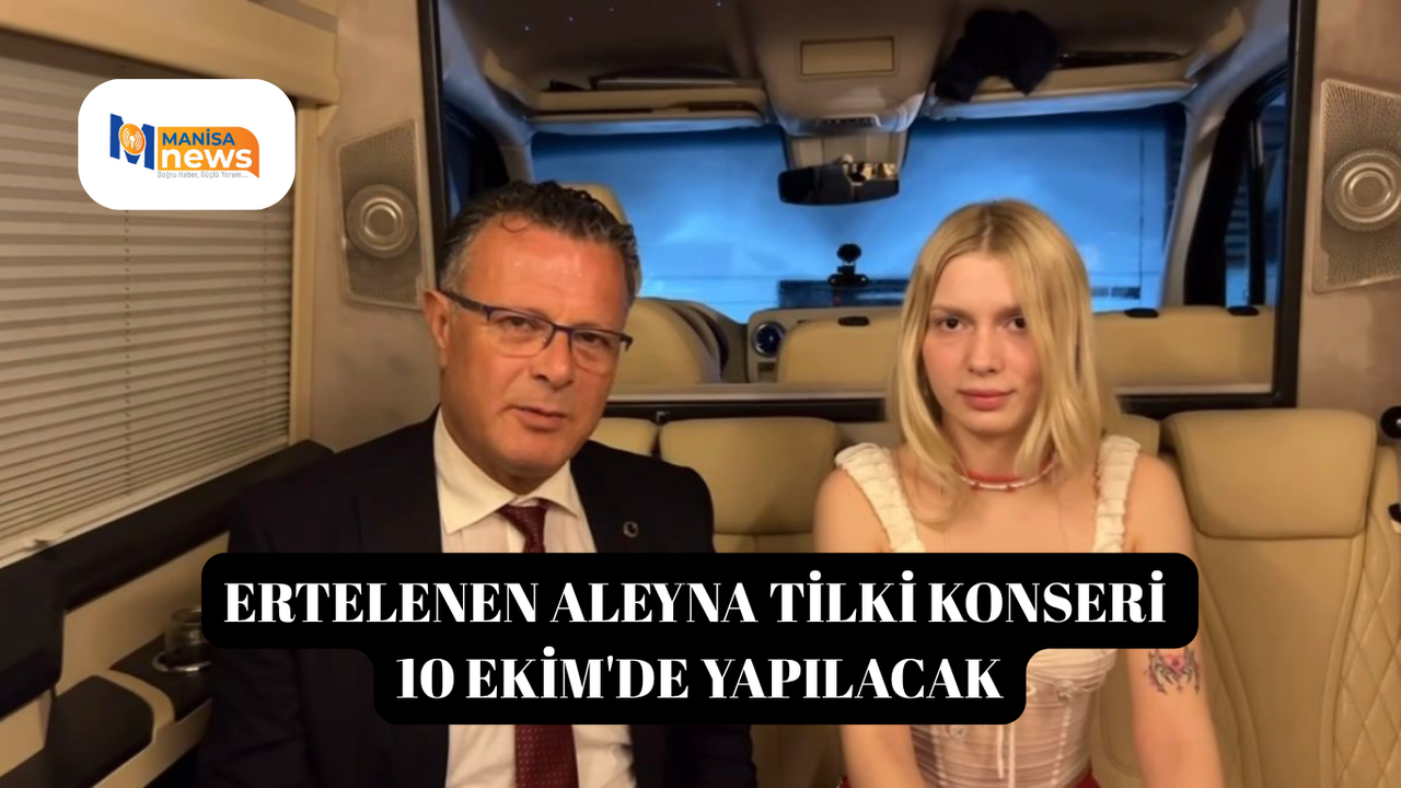 Ertelenen Aleyna Tilki konseri 10 Ekim'de yapılacak