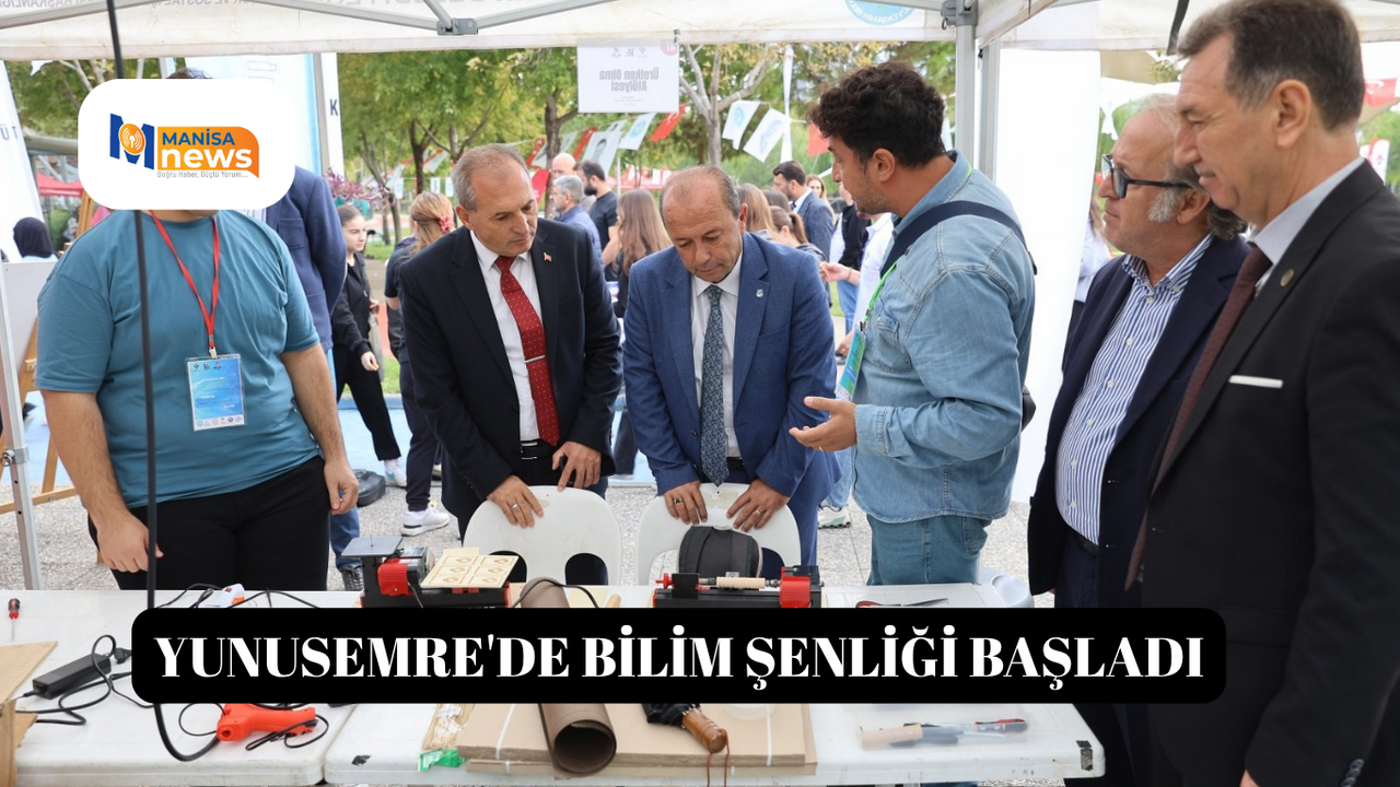 Yunusemre'de bilim şenliği başladı