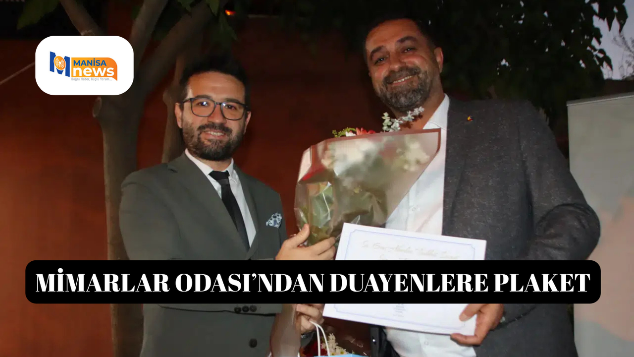 Mimarlar Odası’ndan duayenlere plaket