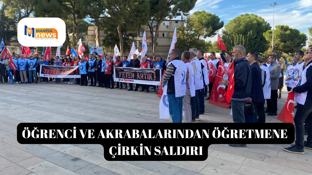 Öğrenci ve akrabalarından öğretmene çirkin saldırı