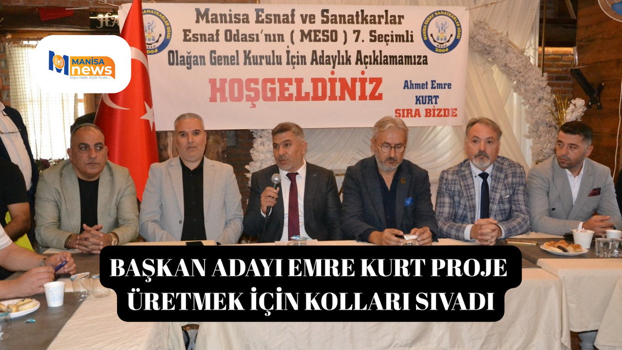 Başkan adayı Emre Kurt proje üretmek için kolları sıvadı