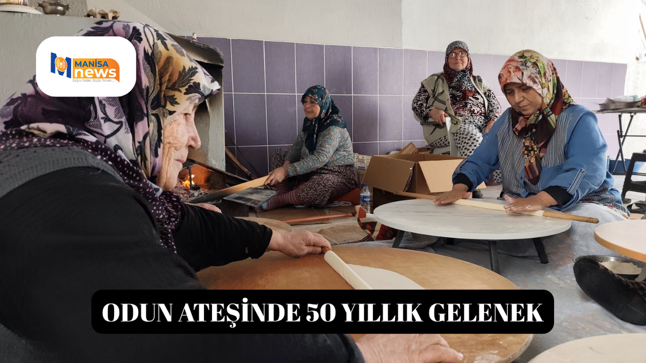 Odun ateşinde 50 yıllık gelenek