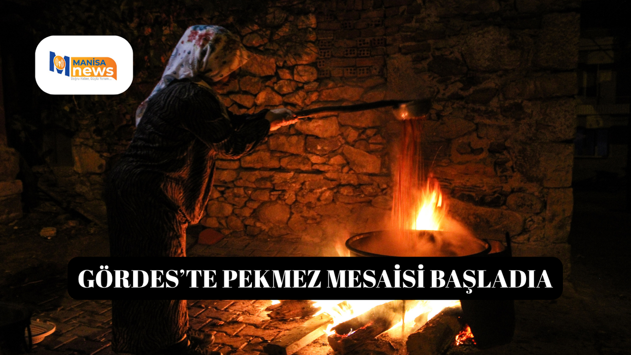 Gördes’te pekmez mesaisi başladı