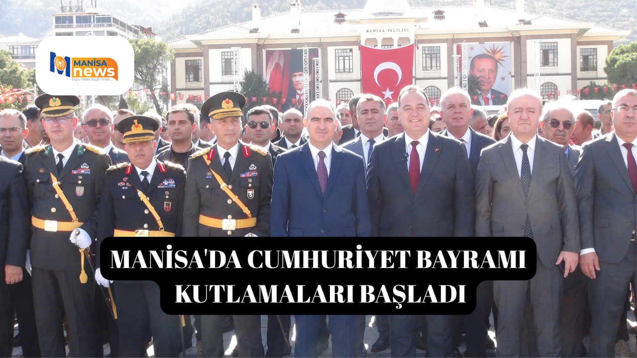 Manisa'da Cumhuriyet Bayramı kutlamaları başladı