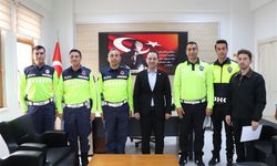 Selendi’de polis ve jandarma personeline başarı belgesi verildi