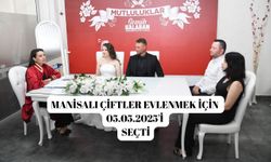 Manisalı çiftler evlenmek için 05.05.2025'i seçti