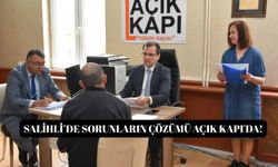Salihli’de sorunların çözümü Açık Kapı'da!