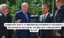Fahrettin Altun" Cumhurbaşkanı Erdoğan telefonla Özgür Özeli arayarak, geçmiş olsun dileklerini iletti"