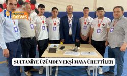 Sultaniye üzümden ekşi maya ürettiler