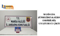 Manisa’da şüpheliden kağıda emdirilmiş uyuşturucu çıktı