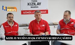 Kızılay Manisa Başkanı'ndan kurban çağrısı