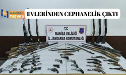 Evlerinden cephanelik çıktı