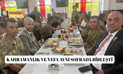 Kahramanlık ve vefa aynı sofrada birleşti
