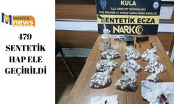 479 sentetik hap ele geçirildi