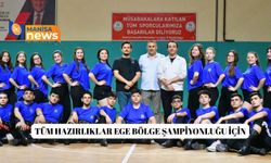 Tüm hazırlıklar Ege Bölge Şampiyonluğu için