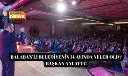 Başkan Balaban 14 aylık çalışmalarını anlattı