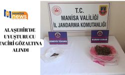 Alaşehir'de uyuşturucu taciri gözaltına alındı