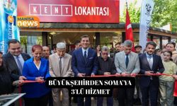 Büyükşehirden Soma’ya  3'lü hizmet