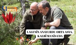 Lalenin anayurdu Orta Asya, kalbi Manisa'da
