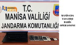 Manisa'da yasa dışı bahis operasyonu