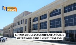 Kütahya’da aranan şahıslara yönelik operasyonlarda 9 kişi tutuklandı