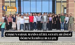Coşkun Sabah, Manisa Güzel Sanatlar Lisesi öğrencileriyle buluştu