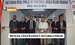 Meslek liselilerden 19 farklı proje