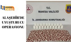 Alaşehir'de uyuşturucu operasyonu