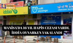 Manisa’da 16 yıl hapis cezası vardı, iddia oynarken yakalandı