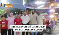 Şehit emanetleri lunaparkta bayram coşkusu yaşadı