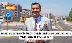Başkan Zeyrek'in ölümüne ilişkin soruşturmada 2 kişi gözaltına alındı