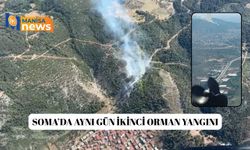 Soma’da aynı gün ikinci orman yangını
