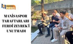 Manisaspor taraftarları Ferdi Zeyrek'i unutmadı