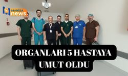 Organları 5 hastaya umut oldu