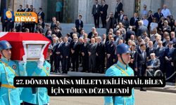 27. Dönem Manisa milletvekili İsmail Bilen için tören düzenlendi