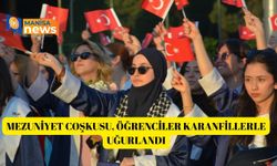 Mezuniyet coşkusu, öğrenciler karanfillerle uğurlandı