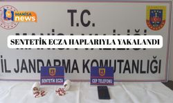 Sentetik ecza haplarıyla yakalandı