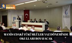 Manisa'daki yükümlüler yaz döneminde okulları boyayacak