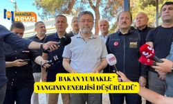 Bakan Yumaklı: "İzmir'deki yangının enerjisi düşürüldü"